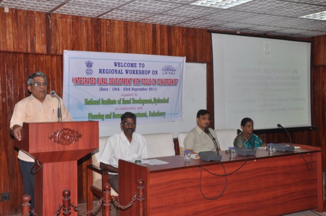 Regional Workshop on "Integrated Rural Development with focus on Convergence"