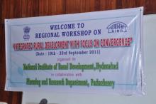 Regional Workshop on "Integrated Rural Development with focus on Convergence" -8